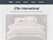 Tablet Screenshot of gtex.com.pk